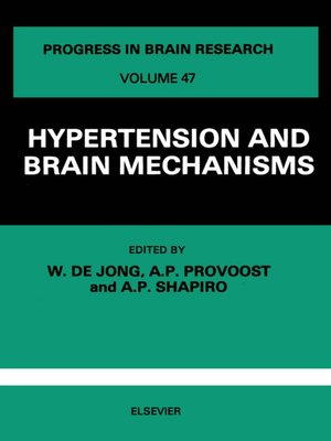 cover image of Hypertension and Brain Mechanisms
